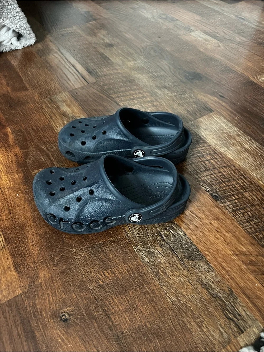CROCS Kids Black Classic Clogs